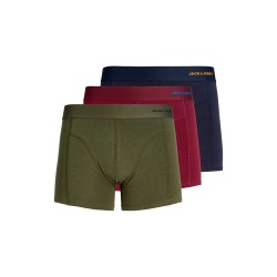 Боксерки Jack & jones Como boxers 3 pairs - Multicolor (Windsor Wine / Sky Captain / Forest Night) боксерки,мъжко,бельо,jack,&,jones,como,boxers,3,pairs,multicolor,(windsor,wine,sky,captain,forest,night)