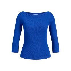 Тениска Jack & jones Fifi Str JJXX 3/4 sleeve T-shirt - Blue (Surf The Web) тениска,мъжки,тениски,дамски,тениски,jack,&,jones,fifi,str,jjxx,3,4,sleeve,t,shirt,blue,(surf,the,web)