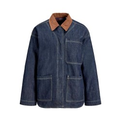 Яке Jack & jones Flynn Comf JJXX jacket - Blue (Blue Denim) яке,мъжки,якета,дамски,якета,и,палта,jack,&,jones,flynn,comf,jjxx,jacket,blue,(blue,denim)