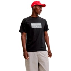 Тениска Jack & jones Fusion Box Print short sleeve T-shirt - Black (Black) тениска,мъжки,тениски,дамски,тениски,jack,&,jones,fusion,box,print,short,sleeve,t,shirt,black,(black)