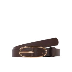 Колан Jack & jones Jessica Leather JJXX belt - Brown (Bison / Detail Gold) колан,колани,jack,&,jones,jessica,leather,jjxx,belt,brown,(bison,detail,gold)