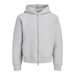 Блуза Jack & jones Legacy full zip sweatshirt - Grey (Light Grey Melange) блуза,мъжки,пуловери,jack,&,jones,legacy,full,zip,sweatshirt,grey,(light,grey,melange)