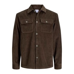 Jack & jones Regent Cord Plus Size overshirt - Brown (Rosin) мъжки,якета,дамски,якета,и,палта,jack,&,jones,regent,cord,plus,size,overshirt,brown,(rosin)