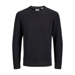 Блуза Jack & jones Ryder Plus Size sweater - Black (Black) блуза,мъжки,пуловери,дамски,пуловери,jack,&,jones,ryder,plus,size,sweater,black,(black)