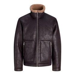 Яке Jack & jones Salamanco Flight jacket - Black (Black) яке,мъжки,якета,дамски,якета,и,палта,jack,&,jones,salamanco,flight,jacket,black,(black)