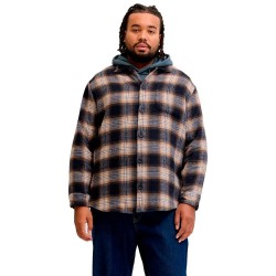 Карирана риза Jack & jones Soho Ollie Plus Size overshirt - Beige (Navy Blazer / Checks) карирана,риза,мъжки,якета,дамски,якета,и,палта,jack,&,jones,soho,ollie,plus,size,overshirt,beige,(navy,blazer,checks)