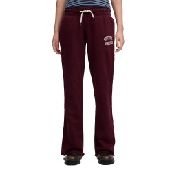 Анцуг Superdry Athletic Embroidered Flare joggers - Red (Port Red) анцуг,мъжки,панталони,дамски,панталони,superdry,athletic,embroidered,flare,joggers,red,(port,red)