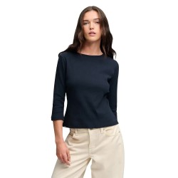 Тениска Superdry Athletic Essential Pointelle short sleeve T-shirt - Blue (Eclipse Navy) тениска,мъжки,тениски,дамски,тениски,superdry,athletic,essential,pointelle,short,sleeve,t,shirt,blue,(eclipse,navy)