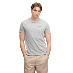 Тениска Superdry Essential Company Logo short sleeve T-shirt - Grey (Sleet Grey Marl / Green) тениска,мъжки,тениски,дамски,тениски,superdry,essential,company,logo,short,sleeve,t,shirt,grey,(sleet,grey,marl,green)