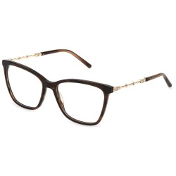 Escada VESG57S 16x55x140mm Reading Glasses - Brown (Shiny Brown Striped Havana) очила,escada,vesg57s,16x55x140mm,reading,glasses,brown,(shiny,brown,striped,havana)