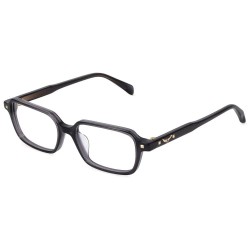 Zadig&voltaire VZV530 15x50x140mm Reading Glasses - Black (Shiny Clear Dark Grey) очила,zadig&voltaire,vzv530,15x50x140mm,reading,glasses,black,(shiny,clear,dark,grey)
