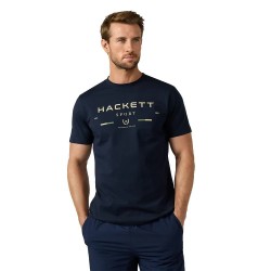 Тениска Hackett HM5000135 short sleeve T-shirt - Blue (Navy) тениска,мъжки,тениски,дамски,тениски,hackett,hm5000135,short,sleeve,t,shirt,blue,(navy)