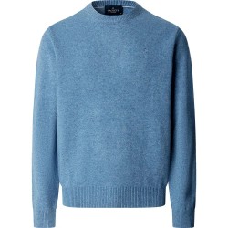 Блуза Hackett HM7000287 sweater - Blue (Airforce Blue) блуза,мъжки,пуловери,дамски,пуловери,hackett,hm7000287,sweater,blue,(airforce,blue)
