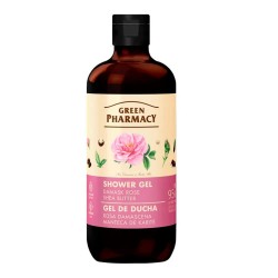 Green pharmacy Damask Rose & Shea Butter 500ml Shower Gel - Clear хигиена,тяло,green,pharmacy,damask,rose,&,shea,butter,500ml,shower,gel,clear