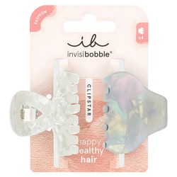 хигиена,аксесоари,invisibobble,clipstar,m,pearly,frost,hair,claw,clip,clear,(pearly,frost)