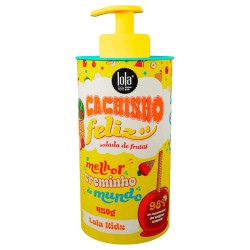 хигиена,коса,lola,cosmetics,cachinho,feliz,fruit,salad,combing,curl,450g,styling,cream,yellow