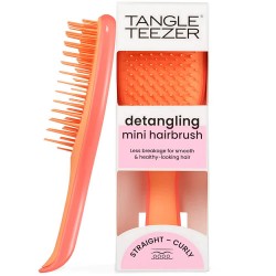 Tangle teezer Ultimate Detangler Mini Salmon Pink & Apricot brushes - Orange (Salmon Pink / Apricot) хигиена,аксесоари,tangle,teezer,ultimate,detangler,mini,salmon,pink,&,apricot,brushes,orange,(salmon,pink,apricot)