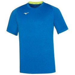 Тениска Mizuno Short sleeve T-shirt - Blue (Blue) тениска,мъжки,тениски,дамски,тениски,mizuno,short,sleeve,t,shirt,blue,(blue)