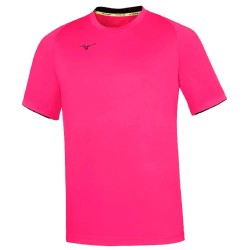 Тениска Mizuno Short sleeve T-shirt - Pink (Pink Fluorine) тениска,мъжки,тениски,дамски,тениски,mizuno,short,sleeve,t,shirt,pink,(pink,fluorine)
