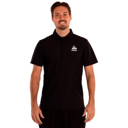 Vibor-a Short sleeve polo - Black (White) дамски,блузи,с,яка,мъжки,блузи,с,яка,vibor,a,short,sleeve,polo,black,(white)