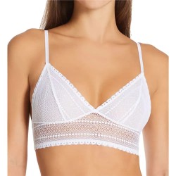 DKNY Table Top Mesh Lace bra - White (White) дамско,бельо,дамски,бикини,и,танкини,dkny,table,top,mesh,lace,bra,white,(white)
