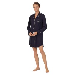 дамски,пеньоари,lauren,hammond,dressing,gown,blue,(white,navy)