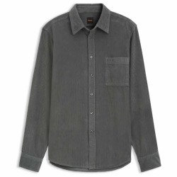 Риза с дълъг ръкав BOSS Relegant 10260285 03 ORANGE long sleeve shirt - Grey (Open Green) риза,с,дълъг,ръкав,дамски,ризи,мъжки,ризи,boss,relegant,10260285,03,orange,long,sleeve,shirt,grey,(open,green)