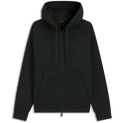 Блуза BOSS Transit 10282174 GREEN full zip sweatshirt - Black (Charcoal) блуза,мъжки,пуловери,boss,transit,10282174,green,full,zip,sweatshirt,black,(charcoal)