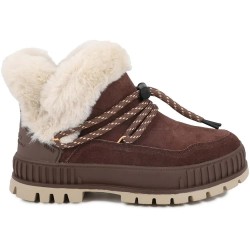 Обувки Palladium Pallashow Lo Hiver boots - Brown (Bark Brown) обувки,дамски,боти,мъжки,боти,palladium,pallashow,lo,hiver,boots,brown,(bark,brown)