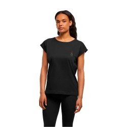 Тениска Urban classics TB8993 short sleeve T-shirt - Black (Black) тениска,мъжки,тениски,дамски,тениски,urban,classics,tb8993,short,sleeve,t,shirt,black,(black)