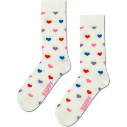 Чорапи Happy socks Everyday Mini Heart socks - White (White) чорапи,мъжки,чорапи,дамски,чорапи,happy,socks,everyday,mini,heart,socks,white,(white)
