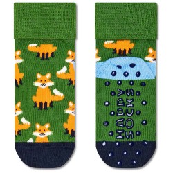 Чорапи Happy socks Fox Anti Slip socks - Green (Multicolor) чорапи,мъжки,чорапи,дамски,чорапи,happy,socks,fox,anti,slip,socks,green,(multicolor)