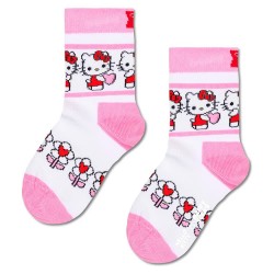 чорапи,мъжки,чорапи,дамски,чорапи,happy,socks,hello,kitty,flower,crew,socks,white,(pink,white)