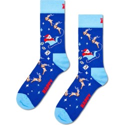 чорапи,мъжки,чорапи,дамски,чорапи,happy,socks,letters,to,santa,crew,socks,blue,(twotone,blue)