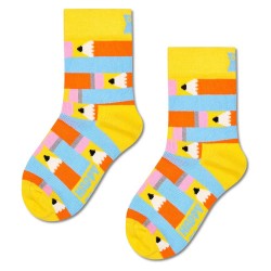 Чорапи Happy socks Pencil crew socks - Multicolor (Multicolor) чорапи,мъжки,чорапи,дамски,чорапи,happy,socks,pencil,crew,socks,multicolor,(multicolor)