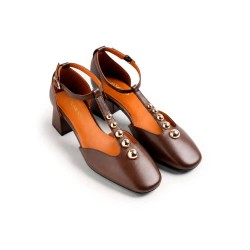 Обувки Gioseppo 80171 heel shoes - Brown (Brown) обувки,дамски,обувки,gioseppo,80171,heel,shoes,brown,(brown)