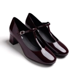 Обувки Gioseppo 80805 heel shoes - Red (Burgundy / Wine) обувки,дамски,обувки,gioseppo,80805,heel,shoes,red,(burgundy,wine)