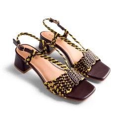 Сандали Gioseppo Borongan heel sandals - Brown (Yellow) сандали,дамски,сандали,и,чехли,gioseppo,borongan,heel,sandals,brown,(yellow)