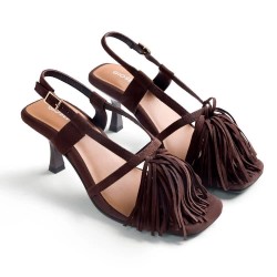 Сандали Gioseppo Lukac heel sandals - Brown (Brown) сандали,дамски,сандали,и,чехли,gioseppo,lukac,heel,sandals,brown,(brown)