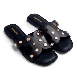 Сандали Gioseppo Millston sandals - Black (Black) сандали,дамски,сандали,и,чехли,gioseppo,millston,sandals,black,(black)
