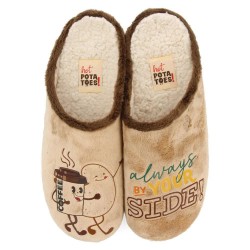 Пантофи Hot potatoes Golspie slippers - Beige (Beige) пантофи,мъжки,пантофи,дамски,пантофи,hot,potatoes,golspie,slippers,beige,(beige)
