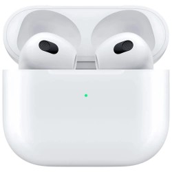 Слушалки Apple AirPods (3rd generation) Lighting wireless earphones - White (White) слушалки,слушалки,apple,airpods,(3rd,generation),lighting,wireless,earphones,white,(white)