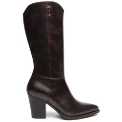 Обувки Nero giardini I617144D heel boots - Brown (Brown) обувки,дамски,боти,мъжки,боти,nero,giardini,i617144d,heel,boots,brown,(brown)