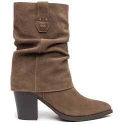 Обувки Nero giardini I617147D heel boots - Brown (Brown) обувки,дамски,боти,мъжки,боти,nero,giardini,i617147d,heel,boots,brown,(brown)