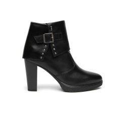 Nero giardini I617273D heel booties - Black (Black) дамски,боти,мъжки,боти,nero,giardini,i617273d,heel,booties,black,(black)