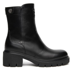 Nero giardini I618053D heel booties - Black (Black) дамски,боти,мъжки,боти,nero,giardini,i618053d,heel,booties,black,(black)