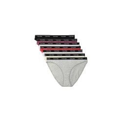Calvin klein LV00QD5320 panties 7 units - Multicolor (Black / Prsrbt / Icnlgstrp Grey Heather / Snow White) дамско,бельо,дамски,бикини,и,танкини,calvin,klein,lv00qd5320,panties,7,units,multicolor,(black,prsrbt,icnlgstrp,grey,heather,snow,white)