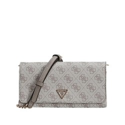 чанта,за,през,рамо,всички,чанти,guess,noelle,ii,xbody,flap,shoulder,bag,grey,(taupe,logo)
