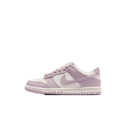 Маратонки Nike Dunk Low BG trainers - White / Pink (Sail / Enigma Stone / Particle Rose) маратонки,мъжки,маратонки,дамски,маратонки,nike,dunk,low,bg,trainers,white,pink,(sail,enigma,stone,particle,rose)