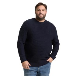 Блуза Tom tailor 1050708 sweatshirt - Blue (Sky Captain Blue) блуза,мъжки,пуловери,дамски,пуловери,tom,tailor,1050708,sweatshirt,blue,(sky,captain,blue)